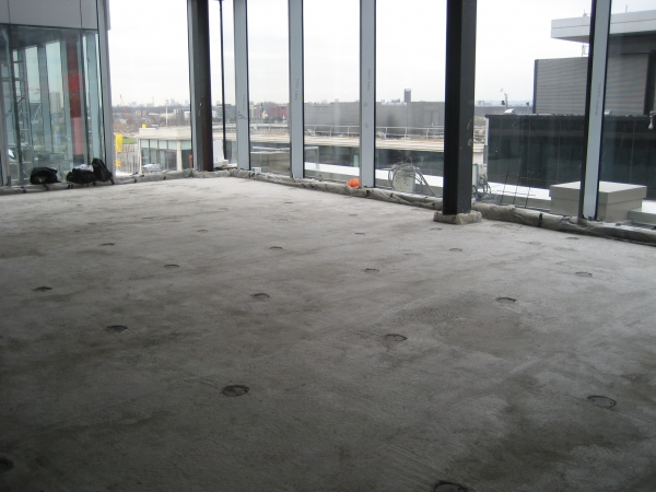 Finished Floor. Casting Caps Reinstated